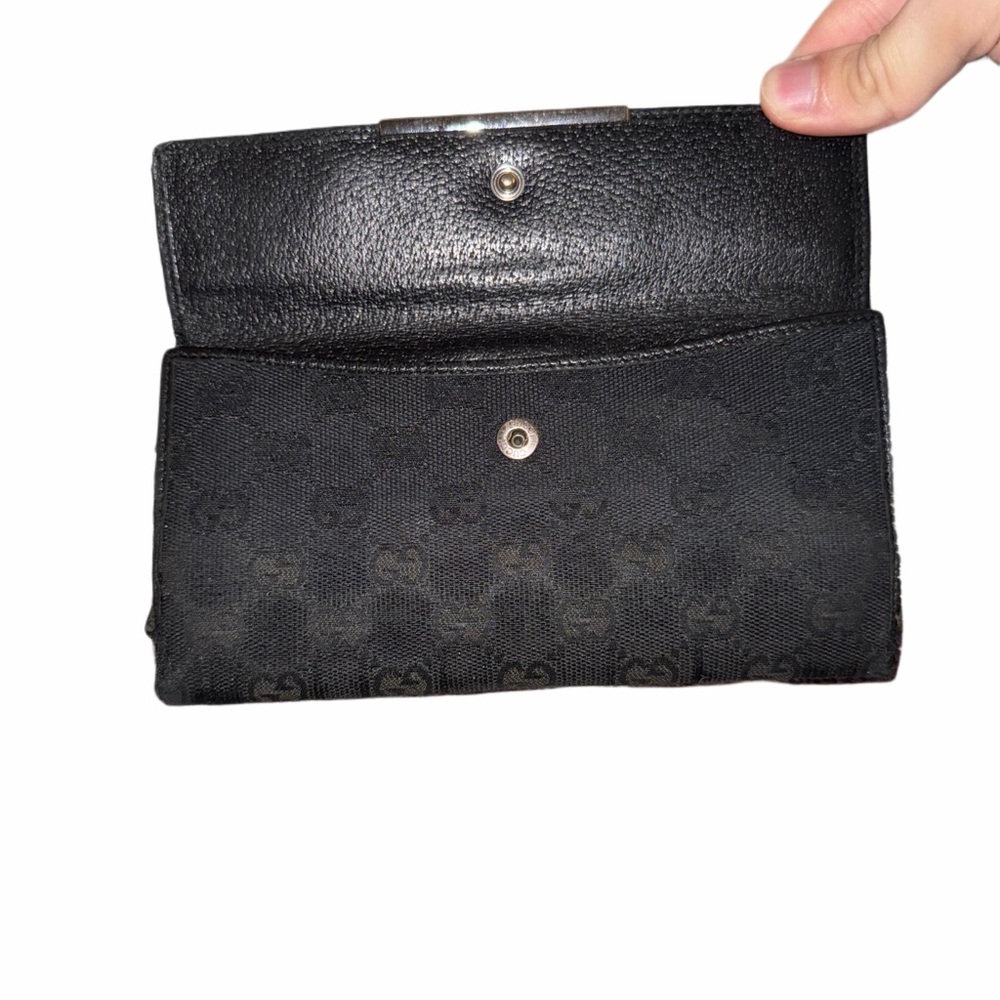 Gucci Authentic Vintage GG Monogram Long Wallet - Picture 2 of 5